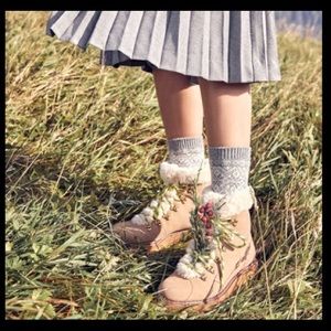 J crew crepe sole Nordic boots. Like new